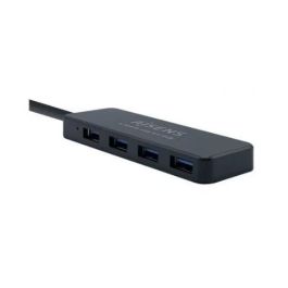 Aisens Hub Usb 3.0, 4 Puertos Tipo A Macho Hembra Negro 30 cm Precio: 6.69000046. SKU: S0236131