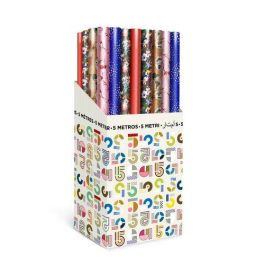 Papel De Regalo Rollo Tv 0,7X5 M (Caja De 40) Todo Año Papel De Regalo Rollo Tv 0,7X5 M (Caja De 40) Todo Año Precio: 68.4999997. SKU: B144Q95M79