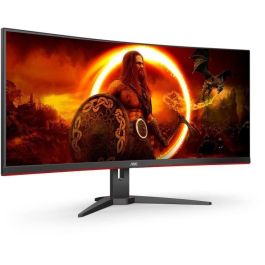 AOC CU34G2XE Monitor PC Curvo 34 pulgadas WQHD Panel VA 144Hz 1ms Sincronización Adaptativa Negro con HDMI y DisplayPort