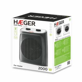 Termoventilador Portátil Haeger FH-200.016A 2000 W Negro Blanco