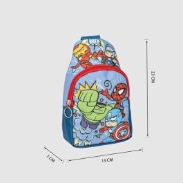 Mochila infantil bandolera avengers 13.0 x 23.0 x 7.0 cm