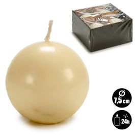 Vela Bola Crema Diam 7,5Cm Acorde (24 Unidades) Vela Bola Crema Diam 7,5Cm Acorde (24 Unidades)