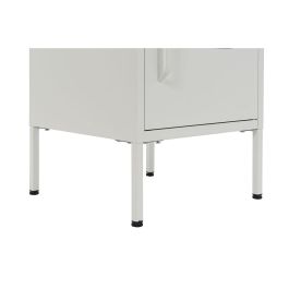 Mesita De Noche Vintage DKD Home Decor Blanco 35 x 51 x 35 cm Mesita De Noche Vintage DKD Home Decor Blanco 35 x 51 x 35 cm