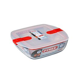 Hermetico Cuadrado Boro Cook&Heat Pyrex 27x23x7 cm-2,2 L Hermetico Cuadrado Boro Cook&Heat Pyrex 27x23x7 cm-2,2 L