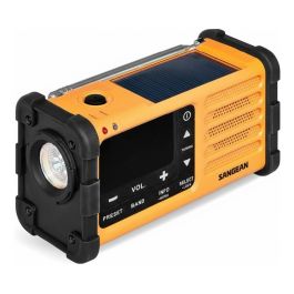 Sangean MMR-88 Radio DAB+ para Emergencias con Manivela, Carga Solar y USB-C, Color Amarillo Precio: 166.6049. SKU: B17PCBVJDT