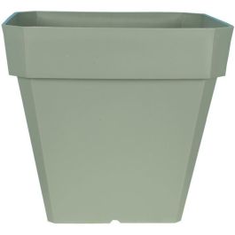Jardinera cuadrada RIVIERA SOLEILLA - Plástico - 50x50 cm - Verde arcilla Precio: 37.98999974. SKU: B1J4A7G5WC