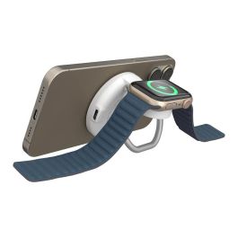 Targus HJ3310WHGL Cargador Inalámbrico Magnético 2 en 1 Qi2 Carga Rápida 15W Blanco Precio: 98.89000033. SKU: B15KBVVQ8H