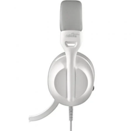 NGS VOX805USBCWHITE Auriculares USB-C con Micrófono Plegable y Control de Volumen Integrado Blancos