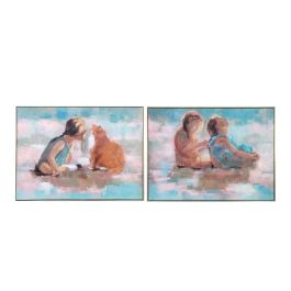 Cuadro Shabby DKD Home Decor Multicolor 3.5 x 60 x 80 cm (2 Unidades) Precio: 56.89000009. SKU: S3038955