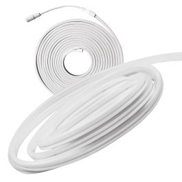 Muvit Tira Led Io Neon Ip65 5m, Control Remoto, Blanco Frío/Cálido, 120 LEDs/m, Ideal para Hogar