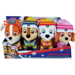 Jemini Patrulla Canina JEM3298060245265 Caja de 4 Peluches - Chase, Marcus, Ruben y Stella - +/- 12 cm Precio: 40.49999954. SKU: B1JH6DE4VM