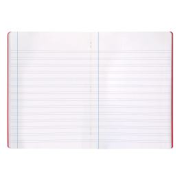 Liderpapel Libreta Tapa Plástico A5 48 Hojas 90gr Pauta 4 3,5mm Colores Surtidos