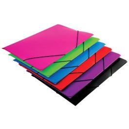 Mariola Carpeta con Gomas de Polipropileno 450 Micras, Solapa Folio, Colores Surtidos (Fucsia, Verde, Azul, Rojo, Lila, Negro) Precio: 1.49999949. SKU: B13ZVWW3MJ