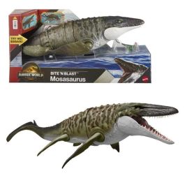 Mattel Jch00 Dinosaurio Mosasaurus Jurassic World: El Renacer Mordedor Articulado, Traga y Escupe minifiguras, 65 cm, +4 años Precio: 46.49999992. SKU: B1299SYSJN