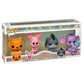 FUNKO Blister 4 Figuras POP Disney Winnie the Pooh: Winnie, Piglet, Eeyore & Heffalump Exclusivo FUNKO Blister 4 Figuras POP Disney Winnie the Pooh: Winnie, Piglet, Eeyore & Heffalump Exclusivo Precio: 44.5000006. SKU: B133W9XHNQ