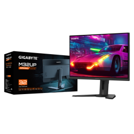 Gigabyte M32UP 31.5" Monitor Gaming UHD 4K 160Hz 1ms AMD FreeSync Premium Pro DisplayHDR 400 HDMI 2.1 DisplayPort 1.4 - 20VM0-M32UPBT-1EKR