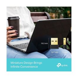 TP-Link Archer TX10UB Nano Adaptador WiFi USB Bluetooth 5.3 Doble Banda 600 Mbit/s Negro