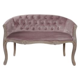 Sofa Tradicional DKD Home Decor Rosa Marron 61 x 71 x 107 cm