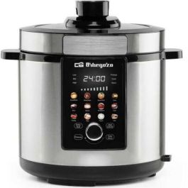 Orbegozo HPE 6500 Olla Eléctrica Programable 1000W 6L, 12 Programas, Antiadherente, Inicio Programable 24h