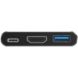 Conceptronic Docking USB-C 3in1 1xHDMI 4K 1xUSB-A 3.0 1xUSB-C Alimentacion 100W