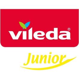 Klein 6703-6741 Carrito de Limpieza Vileda Infantil con Cepillo, Recogedor, Cubo y Fregona