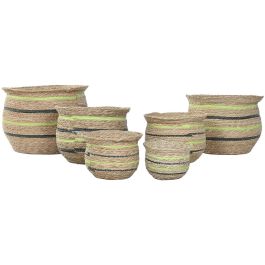 Macetero Arabe DKD Home Decor Marron Verde 44 x 33 x 44 cm Set de 6 Precio: 54.94999983. SKU: B17KDGCSYZ