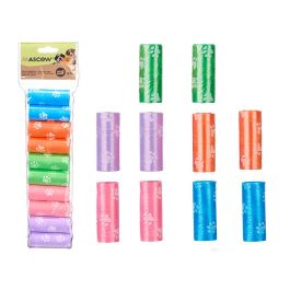 Mascow Set 10 Rollos Bolsas para Mascotas, 15 Unidades, 9x30x2.5 cm, Varios Colores (24 Unidades) Precio: 38.50000022. SKU: B1ET3MLKGK