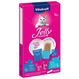 Vitakraft Jelly Lovers Salmon y Platija 15g Snack para Gatos, Bajo en Calorías Precio: 4.5496. SKU: B1BSMDC75M