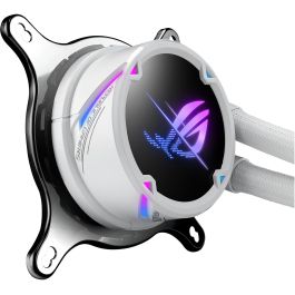 ASUS ROG Strix LC II 240 ARGB White Edition - Kit Refrigeración Líquida Todo en Uno 12cm para CPU