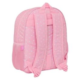 Mochila junior adaptable carro reciclado glowlab kids sweet home 32x38x12 cm