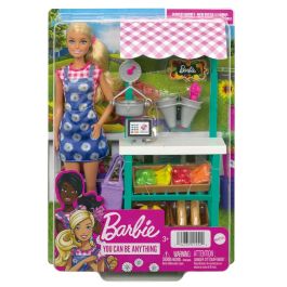 Muñeca Barbie Y Su Mercado Rubia Hcn22 Mattel