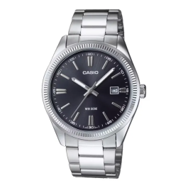 Casio Reloj de Hombre con Brazalete de Acero Inoxidable, Indicación de Fecha, Resistencia al Agua 5 Bares y Pila de 3 Años Precio: 64.79000055. SKU: B15A3JS8K3