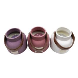 DKD Home Decor Vela Urban de Cera con Asa, Colores Surtidos (Lila, Blanco, Burdeos), 445g, 12x21x12 cm (Pack 6 Unidades) Precio: 100.58999951. SKU: B1GXD8PYJY