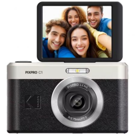 Cámara Digital Kodak Pixpro C1/ 13MP/ Zoom Óptico 4x/ Negra Precio: 106.69000034. SKU: B1CB7DPREX
