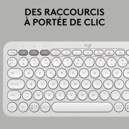 LOGITECH - Teclado inalámbrico - Pebble Keys 2 M380s - Bluetooth - Botón Easy-Switch - Blanco - (920-011804) LOGITECH - Teclado inalámbrico - Pebble Keys 2 M380s - Bluetooth - Botón Easy-Switch - Blanco - (920-011804)