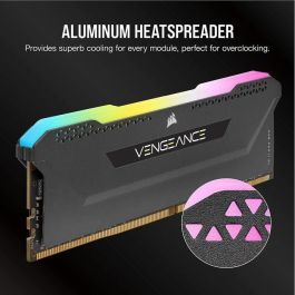 Corsair Vengeance Cmh32Gx4M2D3600C18 Módulo de Memoria 32 Gb 2 X 16 Gb Ddr4 3600 Mhz Corsair Vengeance Cmh32Gx4M2D3600C18 Módulo de Memoria 32 Gb 2 X 16 Gb Ddr4 3600 Mhz