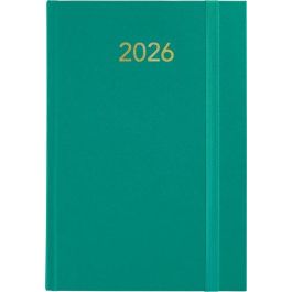 Agenda Anual (2026) Grafoplas Florencia Cosida Tapa Acolchada Con Goma A5 210X145 D/P Verde Precio: 8.49999953. SKU: B13K8HTKW9