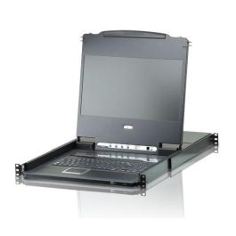 Aten Single Rail 8-Port DVI FHD LCD KVM Switch Aten Single Rail 8-Port DVI FHD LCD KVM Switch