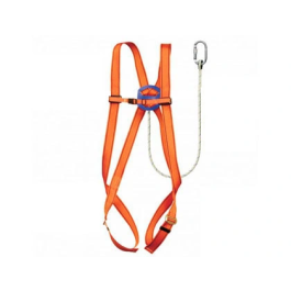 Faru Arnés de Protección Anticaídas Básico con Cuerda Incorporada de 1 m