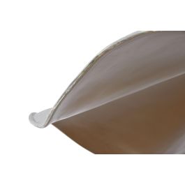 DKD Home Decor Lámpara Techo 1c24 Blanco Dorado Hierro 77 x 77 x 16 cm