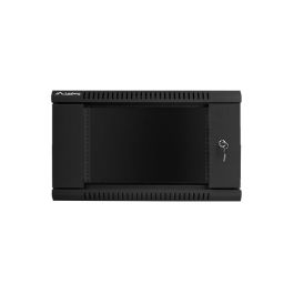 Lanberg WF01-6406-10B Armario Rack 6 Unidades 600x450x368mm Montaje en Pared, 60kg Capacidad, IP20, Vidrio Templado Precio: 89.49999982. SKU: S5604357
