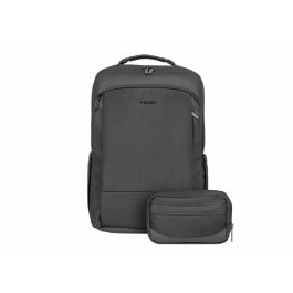 NATEC Mochila Kudu Plus para portátiles de 15.6 pulgadas (39.6 cm) Negra, con 2 Compartimentos y Asa de Transporte. Peso 850g. Precio: 34.50000037. SKU: B1684DEWBX