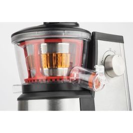 H.Koenig GSX12 Extractor de Jugo Vertical de 52 rpm, Acero Inoxidable, 400W, Bajo Desperdicio, Silencioso