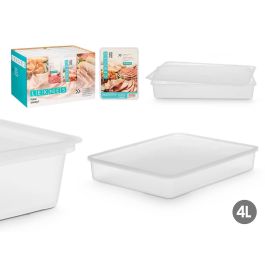 Fiambrera Leknes transparente 32x24x5 cm, plástico PP (12 Unidades) Precio: 50.49999977. SKU: B1KH96EHY3