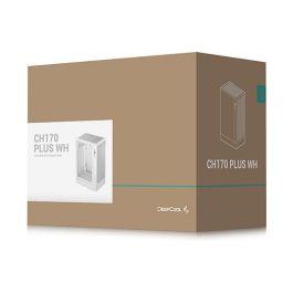 DeepCool CH170 PLUS White Midi Tower PC Blanco micro ATX Mini-ITX