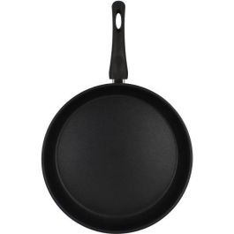 Menastyl 6020247 Sartén de Acero Inoxidable 28 cm Apta para Todo Tipo de Fuegos Incluida Inducción