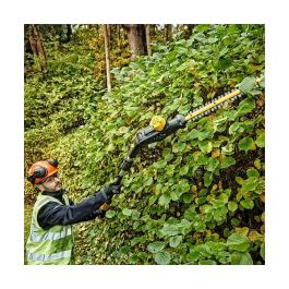 DeWALT DCMPH566N-XJ Tijera de Poda de Altura a Batería 18V, Corte 2.5 cm 2800 spm, Longitud 55 cm, 5 Ah, Negro/Amarillo