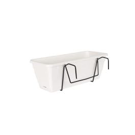 Kit de jardinera ARTEVASI Venezia con reserva de agua - 10 L - 49 x 19,5 x 16,6 cm - Blanco Kit de jardinera ARTEVASI Venezia con reserva de agua - 10 L - 49 x 19,5 x 16,6 cm - Blanco
