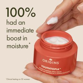 Origins YOUTHTOPIA Crema Hidratante Ligera con Péptidos y Células Madre de Manzana 50 ml - Hidratación Profunda, Elasticidad y Luminosidad
