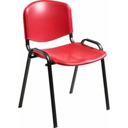 Silla Confidente Loira Plástico Roja Unisit D5PS/RO Precio: 40.49999954. SKU: S8419367